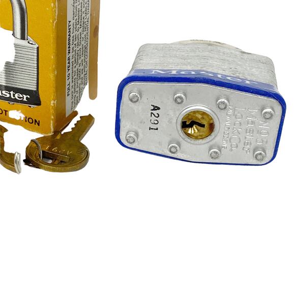 Vintage Master Lock #5 Pin Tumbler Protection Padlock - Picture 3 of 11